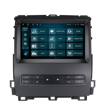Navigatie HUB64 Toyota Prado J120 (2002-2010), 6GB RAM, Android, Octacore, Slot Sim 4G, DSP, GPS, Wi-FI, Carplay, Android Auto, USB, Bluetooth, Waze, Touchscreen, 9 Inch