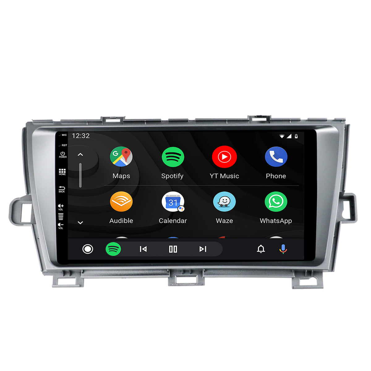 Navigatie HUB64 Toyota Prius (2009-2014), 4GB RAM, Android, Quadcore, DSP, GPS, Wi-FI, Carplay, Android Auto, USB, Bluetooth, Waze, Touchscreen, 9 inch