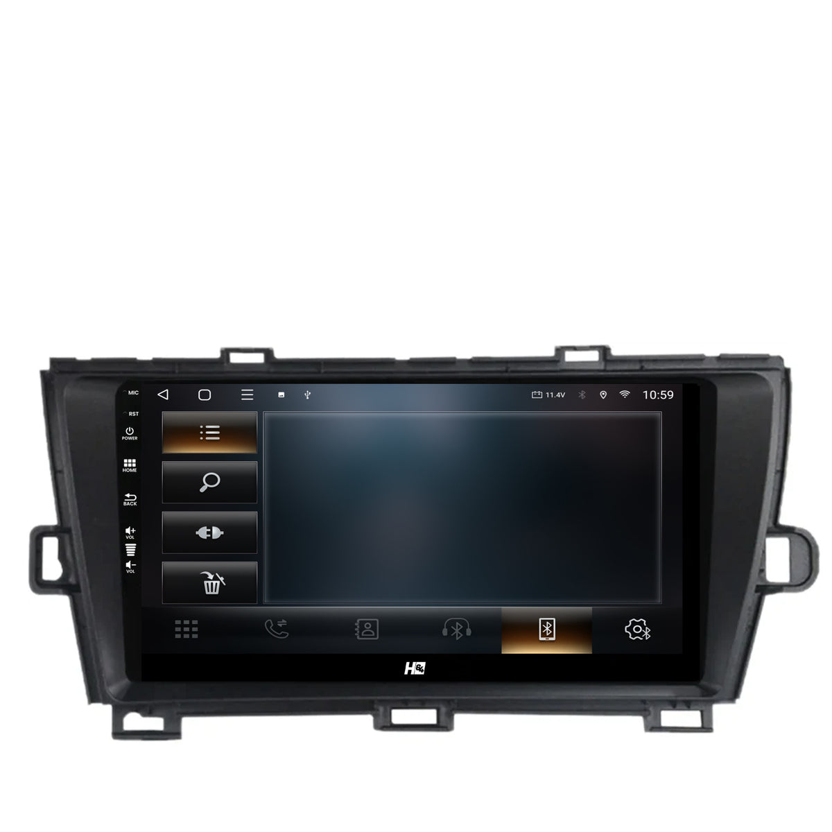 Navigatie HUB64 Toyota Prius (2009-2014), 4GB RAM, Android, Quadcore, DSP, GPS, Wi-FI, Carplay, Android Auto, USB, Bluetooth, Waze, Touchscreen, 9 Inch