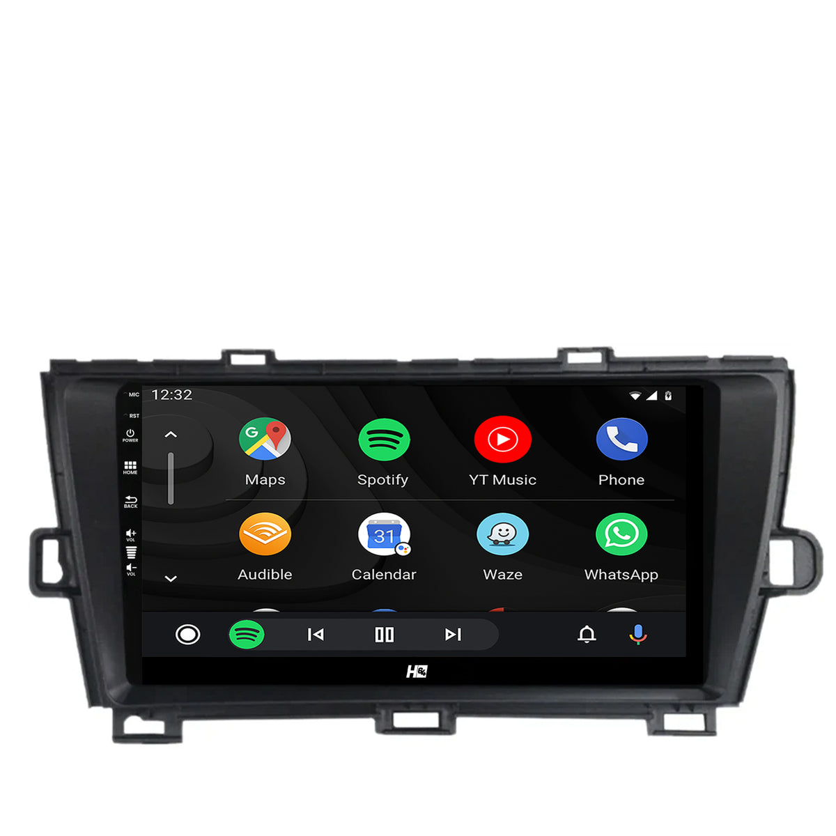 Navigatie HUB64 Toyota Prius (2009-2014), 4GB RAM, Android, Quadcore, DSP, GPS, Wi-FI, Carplay, Android Auto, USB, Bluetooth, Waze, Touchscreen, 9 Inch