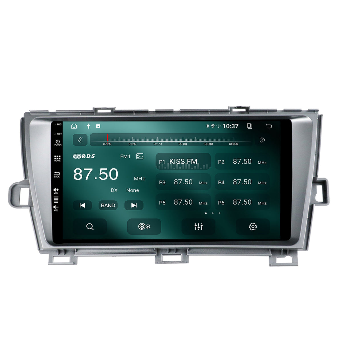 Navigatie HUB64 Toyota Prius (2009-2014), 2GB RAM, Android, GPS, Wi-FI, Carplay, Android Auto, USB, Bluetooth, Radio, Waze, Touchscreen, 9 inch