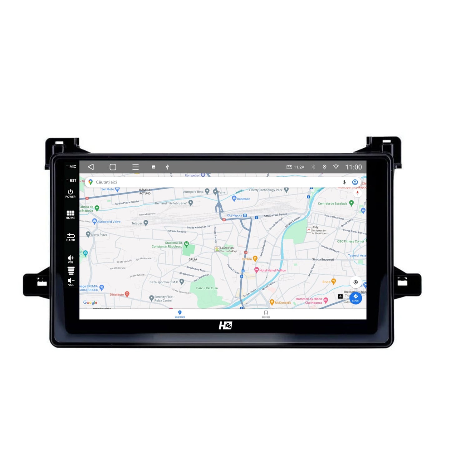 Navigatie HUB64 Toyota Prius (2015+), 4GB RAM, Android, Octacore, Slot Sim 4G, DSP, GPS, Wi-FI, Carplay, Android Auto, USB, Bluetooth, Waze, Touchscreen, 9 Inch