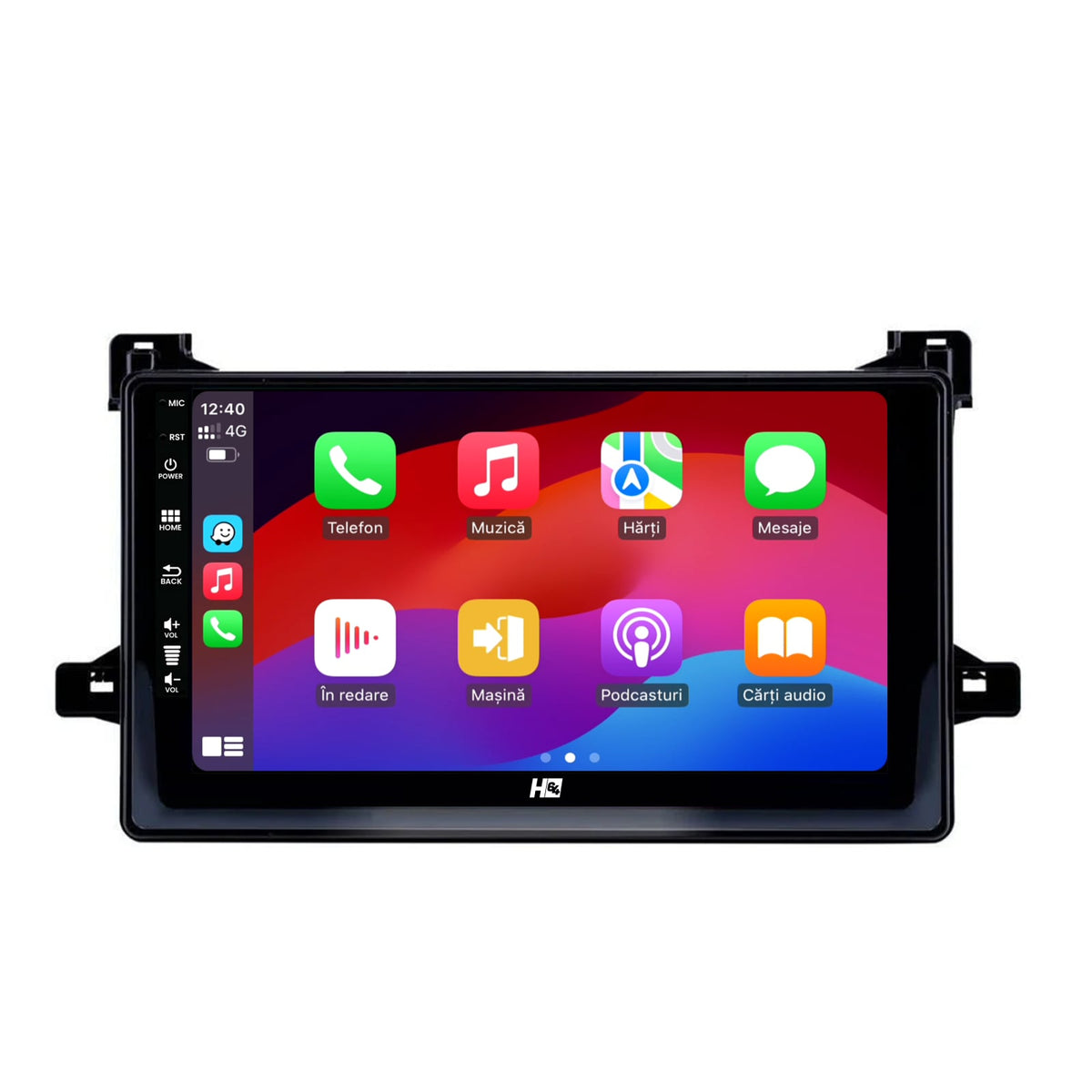 Navigatie HUB64 Toyota Prius (2015+), 8GB RAM, Android, Octacore, Slot Sim 4G, DSP, GPS, Wi-FI, Carplay, Android Auto, USB, Bluetooth, Waze, Touchscreen, 9 Inch