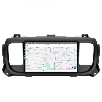 Navigatie HUB64 Toyota Proace (2016+), 4GB RAM, Android, Quadcore, DSP, GPS, Wi-FI, Carplay, Android Auto, USB, Bluetooth, Waze, Touchscreen, 9 Inch