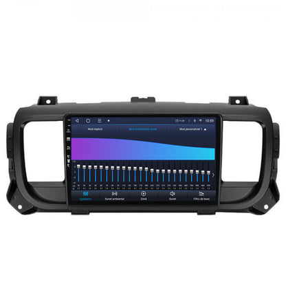 Navigatie HUB64 Toyota Proace (2016+), 6GB RAM, Android, Octacore, Slot Sim 4G, DSP, GPS, Wi-FI, Carplay, Android Auto, USB, Bluetooth, Waze, Touchscreen, 9 Inch
