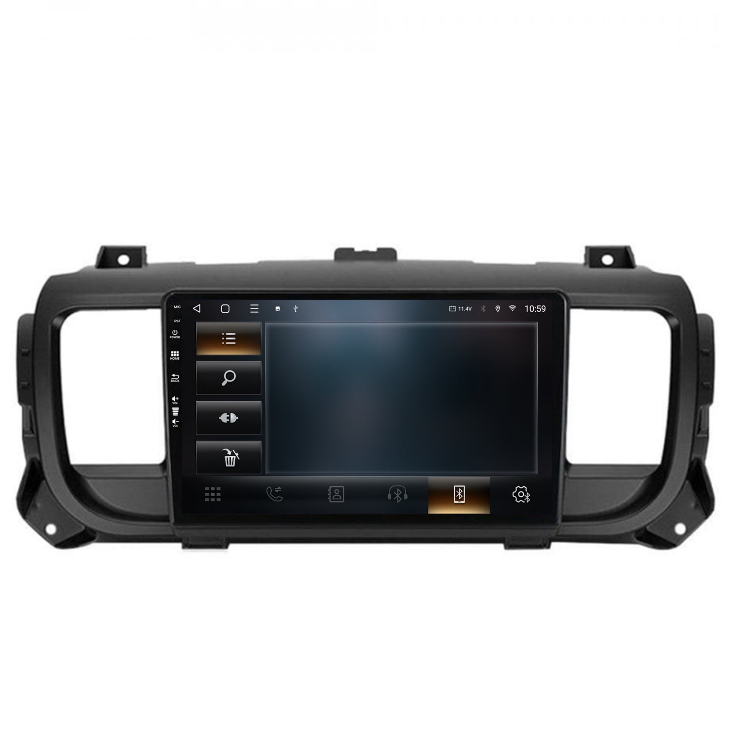 Navigatie HUB64 Toyota Proace (2016+), 8GB RAM, Android, Octacore, Slot Sim 4G, DSP, GPS, Wi-FI, Carplay, Android Auto, USB, Bluetooth, Waze, Touchscreen, 9 Inch