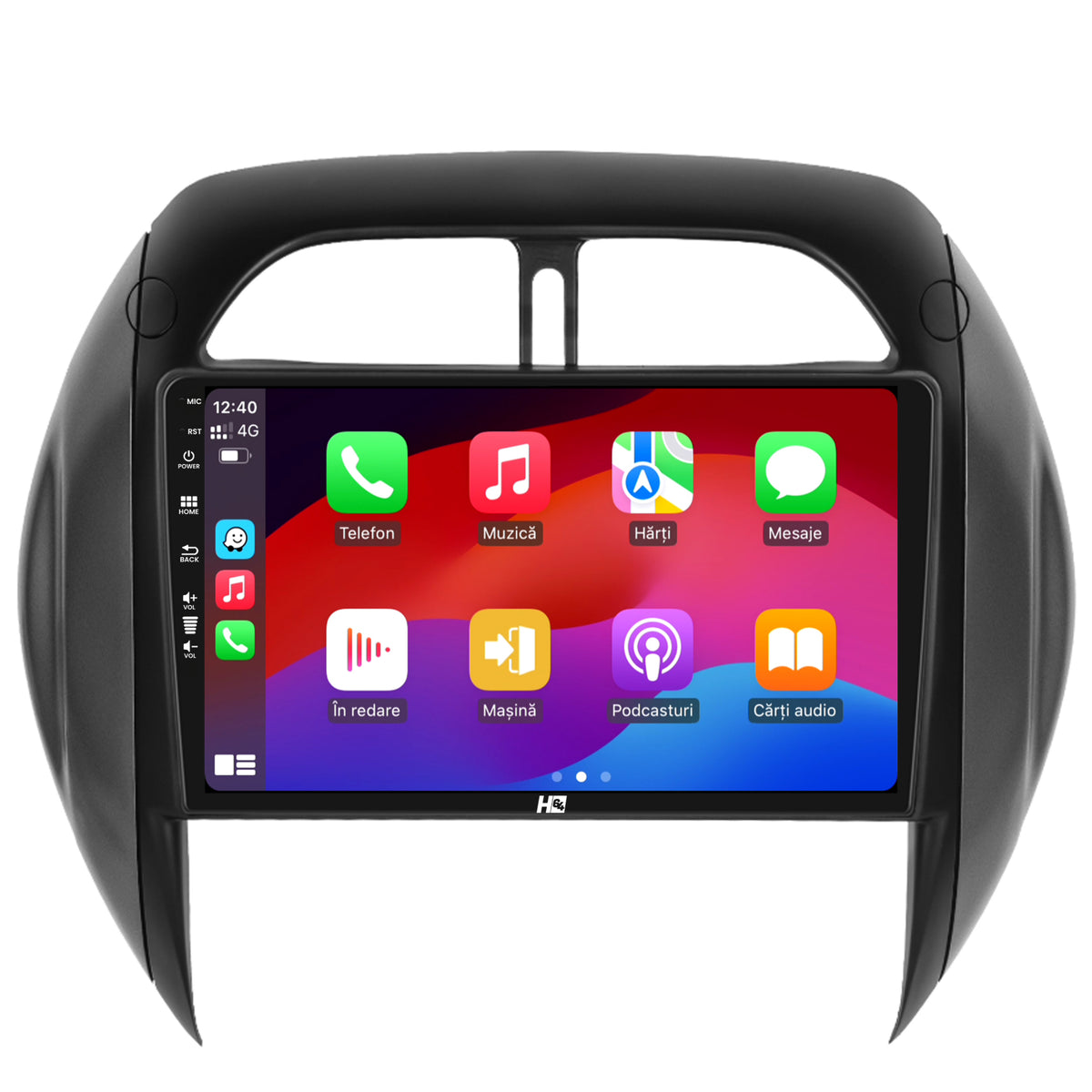 Navigatie HUB64 Toyota RAV4 (2001-2006), 2GB RAM, Android, GPS, Wi-FI, Carplay, Android Auto, USB, Bluetooth, Radio, Waze, Touchscreen, 9 inch