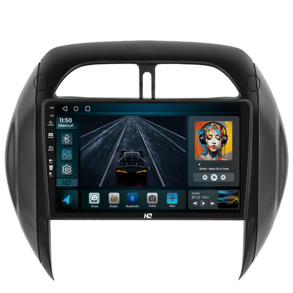 Navigatie HUB64 Toyota RAV4 (2001-2006), 2GB RAM, Android, GPS, Wi-FI, Carplay, Android Auto, USB, Bluetooth, Radio, Waze, Touchscreen, 9 inch