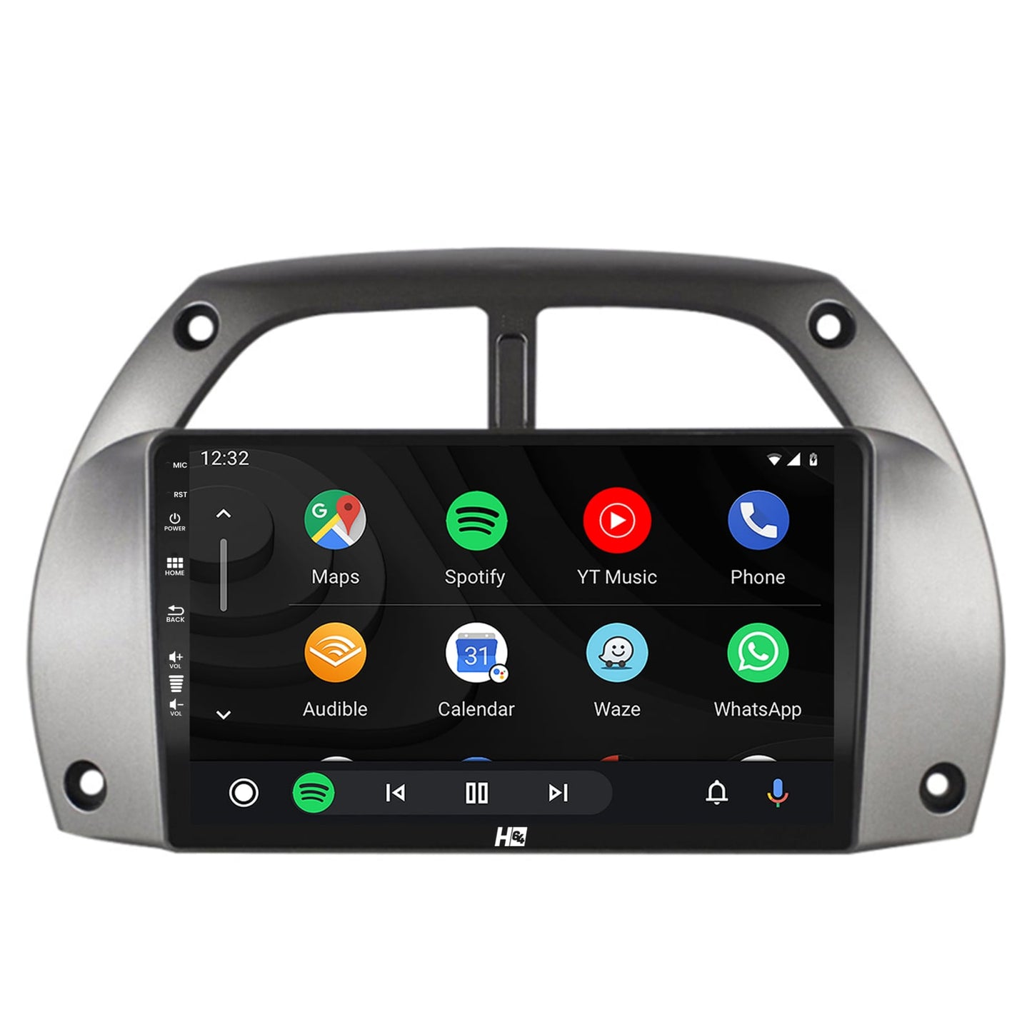 Navigatie HUB64 Toyota RAV4 (2001-2006), 4GB RAM, Android, Quadcore, DSP, GPS, Wi-FI, Carplay, Android Auto, USB, Bluetooth, Waze, Touchscreen, 9 inch