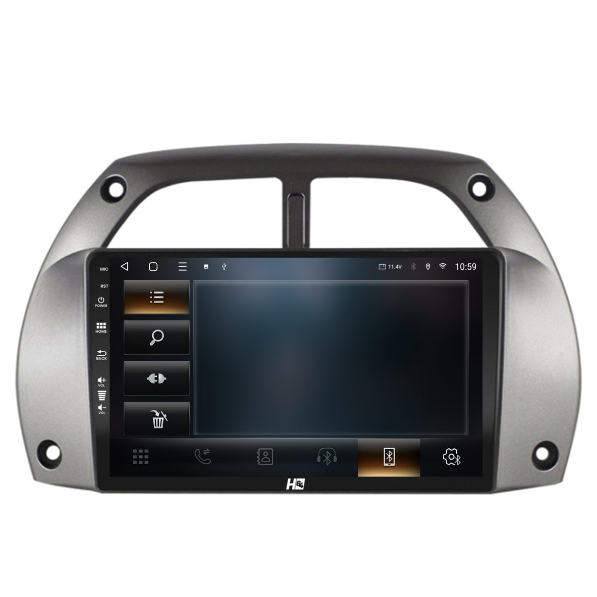 Navigatie HUB64 Toyota RAV4 (2001-2006), 4GB RAM, Android, Quadcore, DSP, GPS, Wi-FI, Carplay, Android Auto, USB, Bluetooth, Waze, Touchscreen, 9 inch