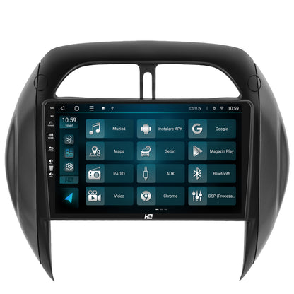 Navigatie HUB64 Toyota RAV4 (2003-2005), 6GB RAM, Android, Octacore, Slot Sim 4G, DSP, GPS, Wi-FI, Carplay, Android Auto, USB, Bluetooth, Waze, Touchscreen, 9 Inch
