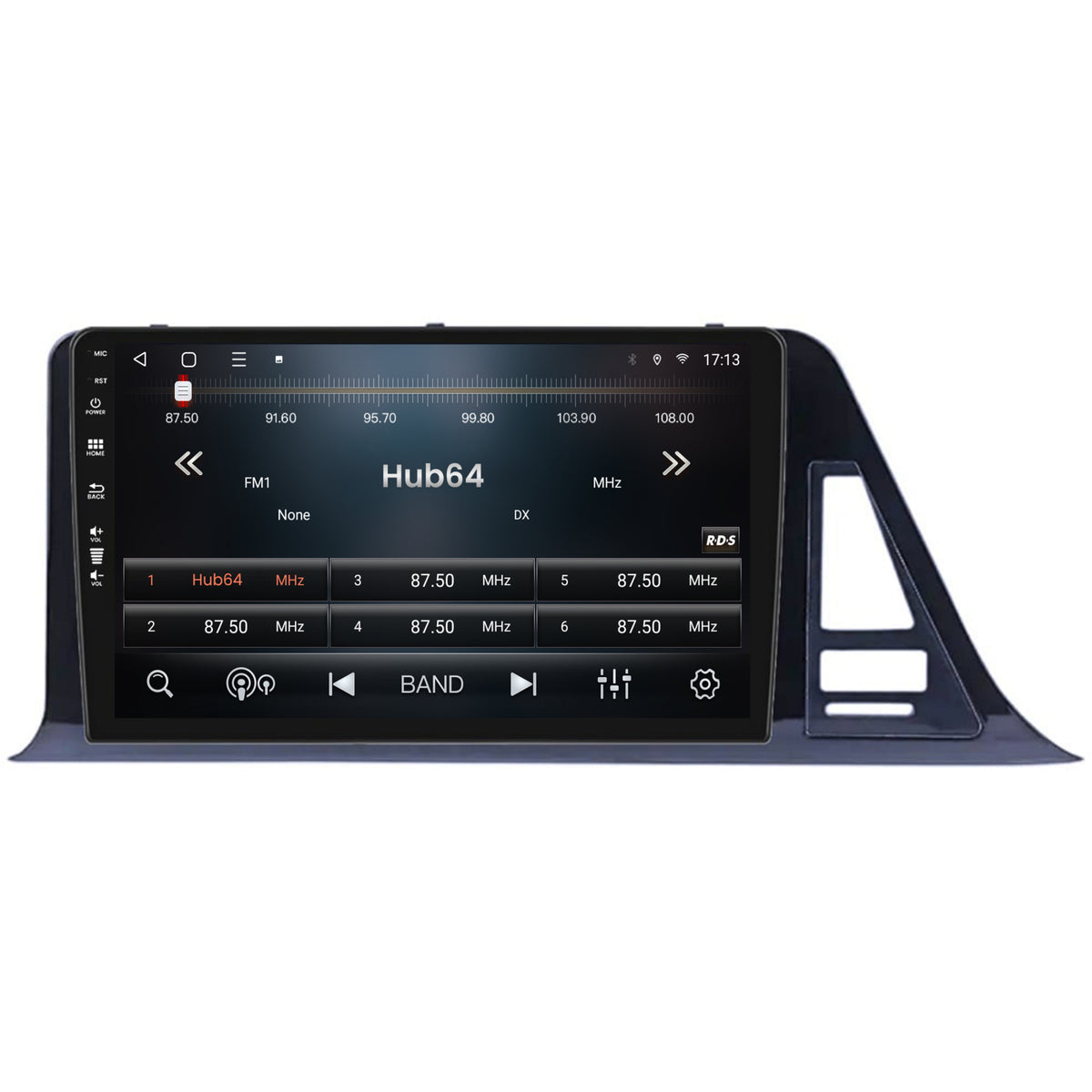 Navigatie HUB64 Toyota CHR (2016-2020), 6GB RAM, Android, Octacore, Slot Sim 4G, DSP, GPS, Wi-FI, Carplay, Android Auto, USB, Bluetooth, Waze, Touchscreen, 9 Inch