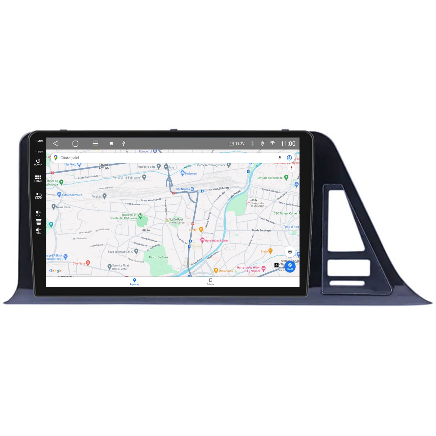 Navigatie HUB64 Toyota CHR (2016-2020), 8GB RAM, Android, Octacore, Slot Sim 4G, DSP, GPS, Wi-FI, Carplay, Android Auto, USB, Bluetooth, Waze, Touchscreen, 9 Inch