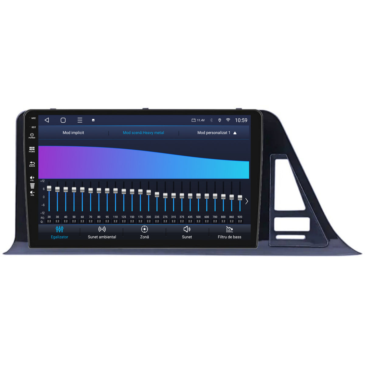 Navigatie HUB64 Toyota CHR (2016-2020), 8GB RAM, Android, Octacore, Slot Sim 4G, DSP, GPS, Wi-FI, Carplay, Android Auto, USB, Bluetooth, Waze, Touchscreen, 9 Inch