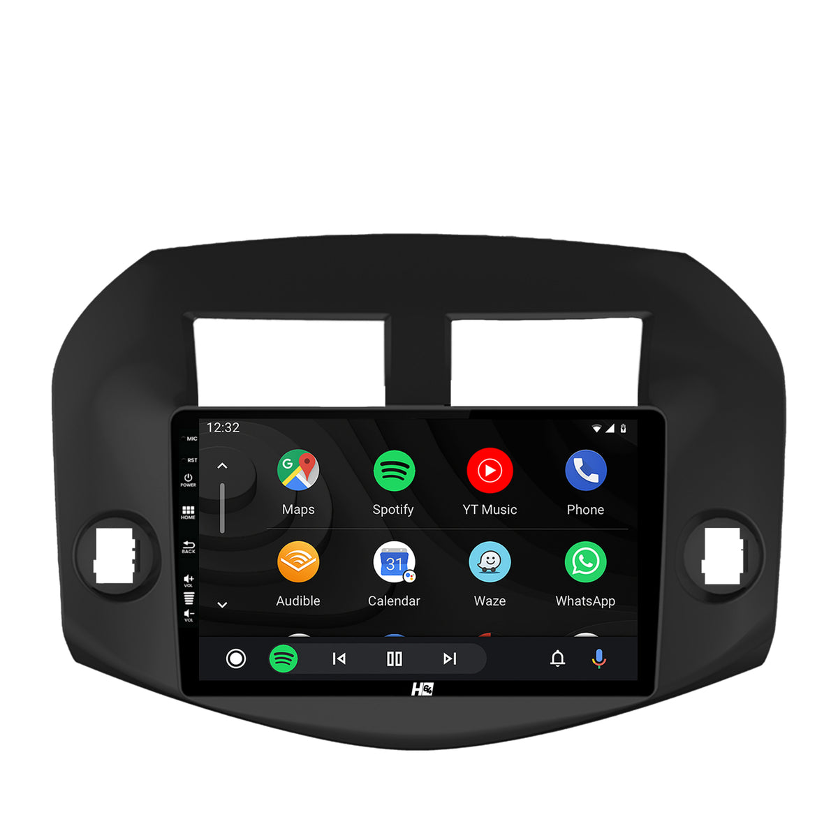 Navigatie HUB64 Toyota RAV4 (2005-2013), 2GB RAM, Android, GPS, Wi-FI, Carplay, Android Auto, USB, Bluetooth, Radio, Waze, Touchscreen, 10.1 inch