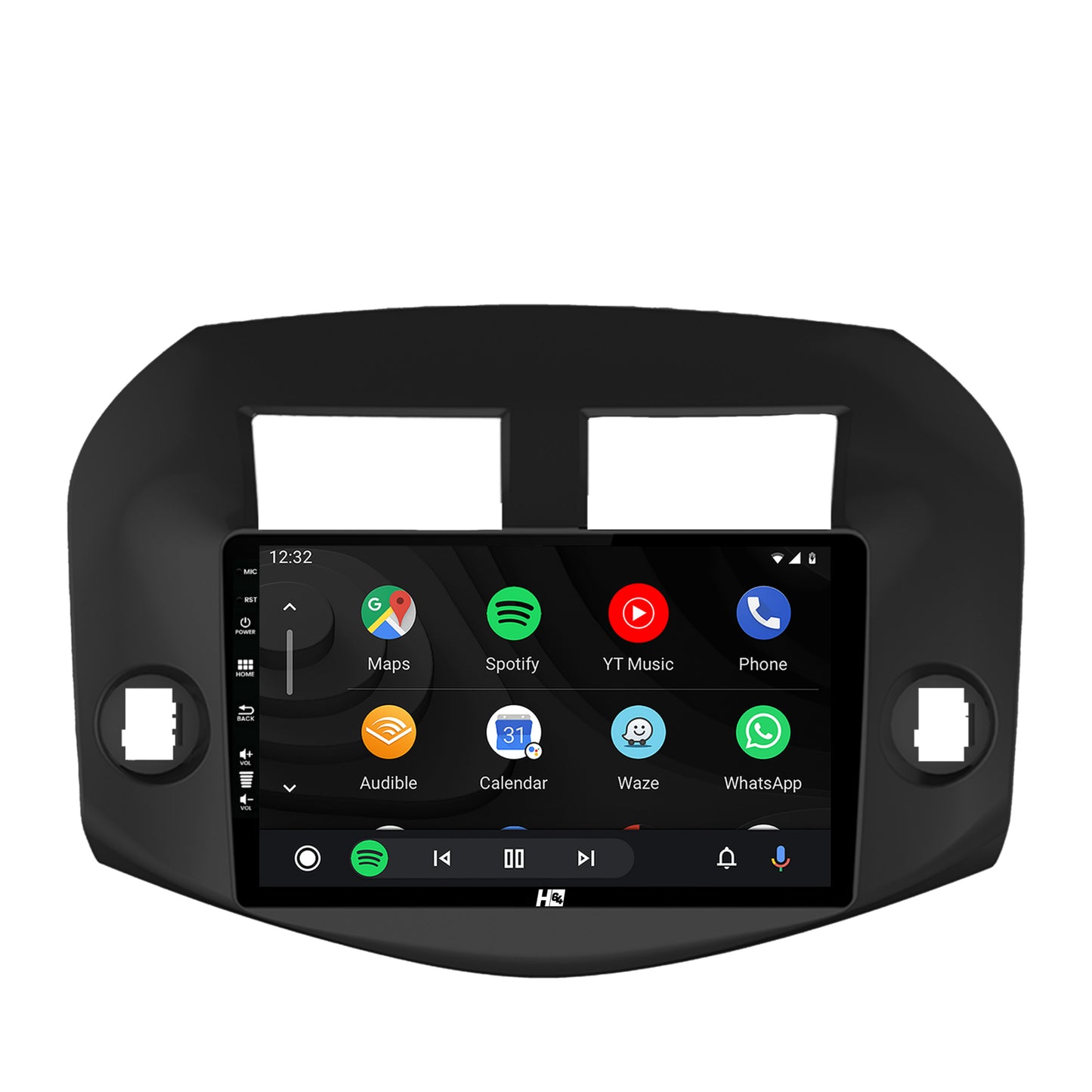 Navigatie HUB64 Toyota RAV4 (2005-2013), 2GB RAM, Android, GPS, Wi-FI, Carplay, Android Auto, USB, Bluetooth, Radio, Waze, Touchscreen, 10.1 inch