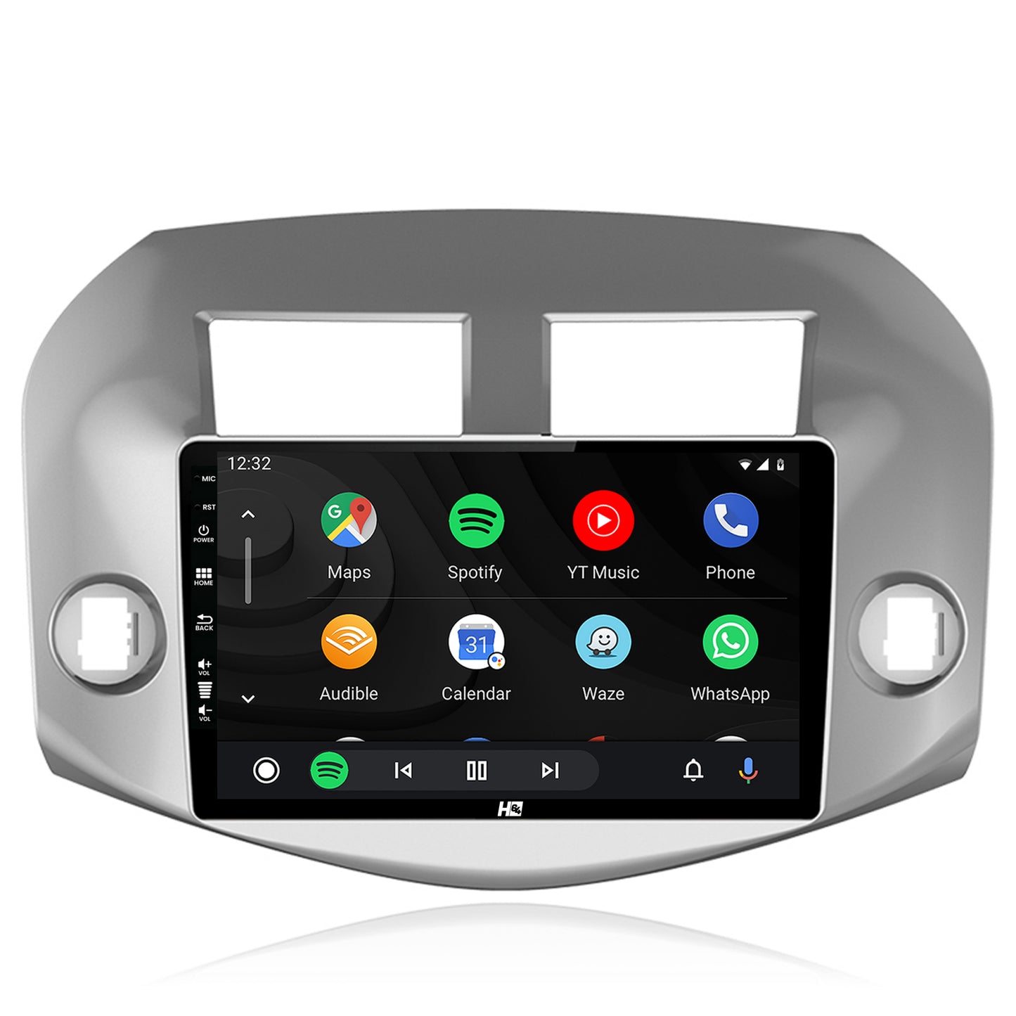 Navigatie HUB64 Toyota RAV4 (2005-2013), 2GB RAM, Android, GPS, Wi-FI, Carplay, Android Auto, USB, Bluetooth, Radio, Waze, Touchscreen, 10.1 inch