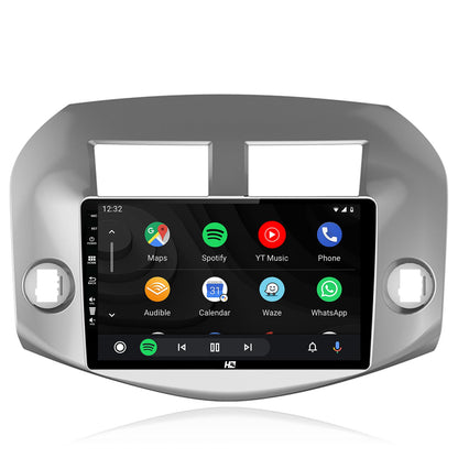 Navigatie HUB64 Toyota RAV4 (2005-2013), 4GB RAM, Android, Quadcore, DSP, GPS, Wi-FI, Carplay, Android Auto, USB, Bluetooth, Waze, Touchscreen, 10.1 Inch