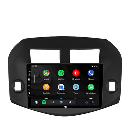Navigatie HUB64 Toyota RAV4 (2005-2013), 4GB RAM, Android, Quadcore, DSP, GPS, Wi-FI, Carplay, Android Auto, USB, Bluetooth, Waze, Touchscreen, 10.1 Inch