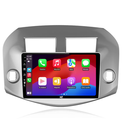 Navigatie HUB64 Toyota RAV4 (2005-2013), 6GB RAM, Android, Octacore, Slot Sim 4G, DSP, GPS, Wi-FI, Carplay, Android Auto, USB, Bluetooth, Waze, Touchscreen, 10.1 Inch