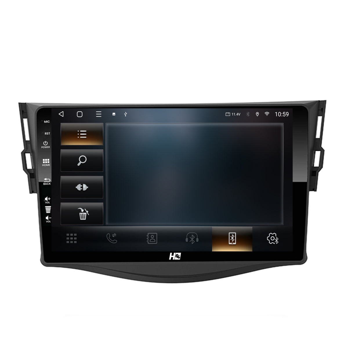 Navigatie HUB64 Toyota RAV4 (2006-2013), 6GB RAM, Android, Octacore, Slot Sim 4G, DSP, GPS, Wi-FI, Carplay, Android Auto, USB, Bluetooth, Waze, Touchscreen, 9 Inch
