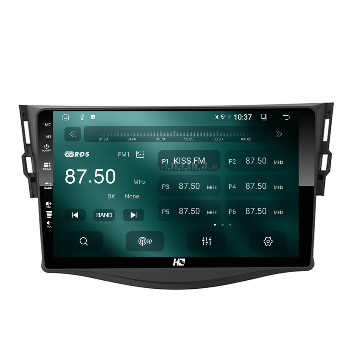 Navigatie HUB64 Toyota RAV4 (2006-2013), 2GB RAM, Android, GPS, Wi-FI, Carplay, Android Auto, USB, Bluetooth, Radio, Waze, Touchscreen, 9 inch