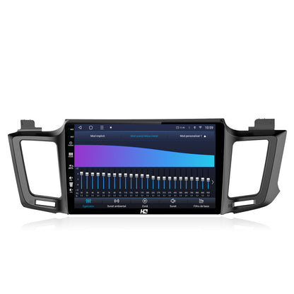 Navigatie HUB64 Toyota RAV4 (2013-2018), 4GB RAM, Android, Octacore, Slot Sim 4G, DSP, GPS, Wi-FI, Carplay, Android Auto, USB, Bluetooth, Waze, Touchscreen, 10.1 Inch