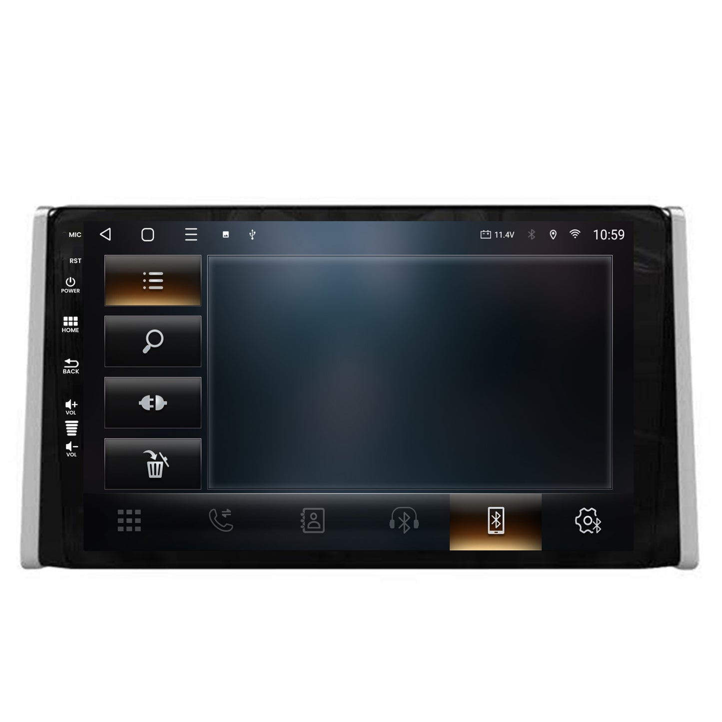 Navigatie HUB64 Toyota RAV4 (2018+), 6GB RAM, Android, Octacore, Slot Sim 4G, DSP, GPS, Wi-FI, Carplay, Android Auto, USB, Bluetooth, Waze, Touchscreen, 9 Inch