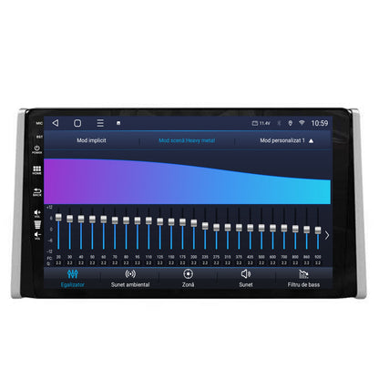 Navigatie 2K HUB64 Toyota RAV4 (2018+), 8GB RAM, Android, Octacore, Slot Sim 4G, DSP, GPS, Wi-FI, Carplay, Android Auto, USB, Bluetooth, Waze, Touchscreen, 9.5 Inch