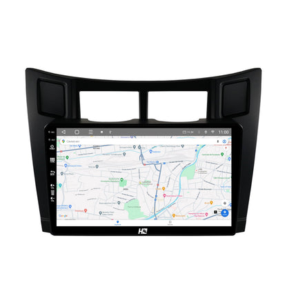Navigatie HUB64 Toyota Yaris (2005-2012), 4GB RAM, Android, Octacore, Slot Sim 4G, DSP, GPS, Wi-FI, Carplay, Android Auto, USB, Bluetooth, Waze, Touchscreen, 9 inch