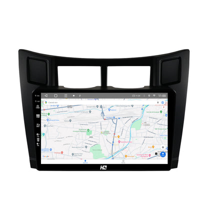 Navigatie HUB64 Toyota Yaris (2005-2012), 6GB RAM, Android, Octacore, Slot Sim 4G, DSP, GPS, Wi-FI, Carplay, Android Auto, USB, Bluetooth, Waze, Touchscreen, 9 Inch