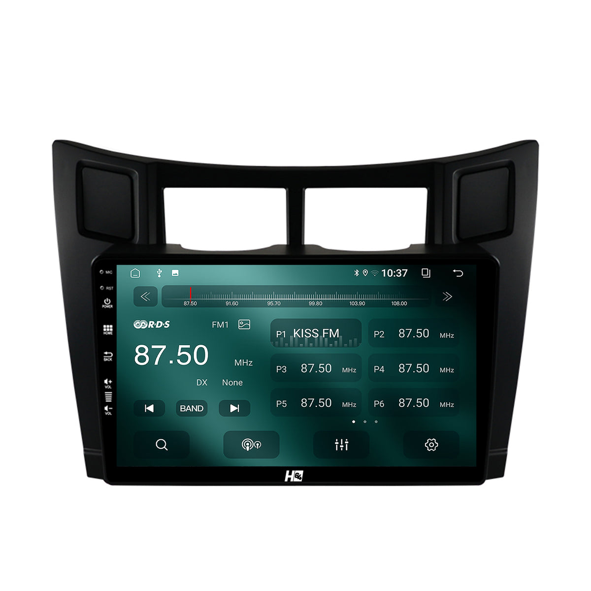 Navigatie HUB64 Toyota Yaris (2005-2012), 2GB RAM, Android, GPS, Wi-FI, Carplay, Android Auto, USB, Bluetooth, Radio, Waze, Touchscreen, 9 inch