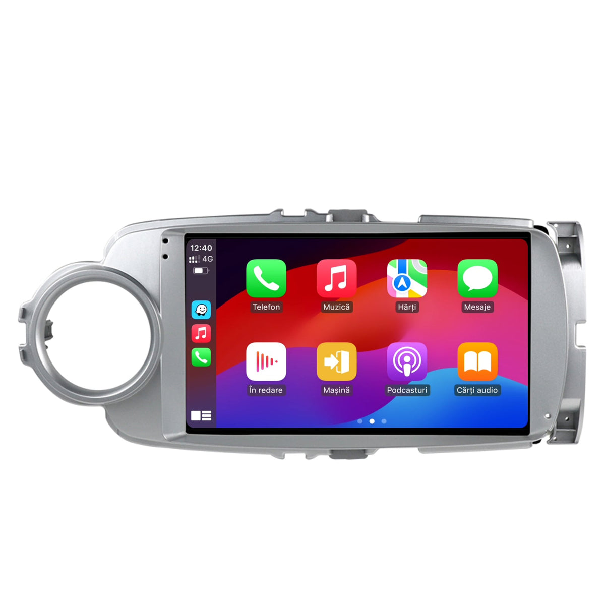 Navigatie HUB64 Toyota Yaris (2010-2018), 2GB RAM, Android, GPS, Wi-FI, Carplay, Android Auto, USB, Bluetooth, Radio, Waze, Touchscreen, 9 inch