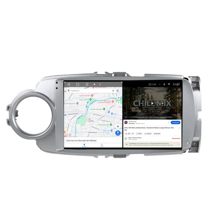 Navigatie HUB64 Toyota Yaris (2010-2018), 6GB RAM, Android, Octacore, Slot Sim 4G, DSP, GPS, Wi-FI, Carplay, Android Auto, USB, Bluetooth, Waze, Touchscreen, 9 Inch