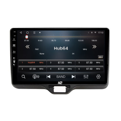Navigatie HUB64 Toyota Yaris (2020+), 8GB RAM, Android, Octacore, Slot Sim 4G, DSP, GPS, Wi-FI, Carplay, Android Auto, USB, Bluetooth, Waze, Touchscreen, 10.1 Inch