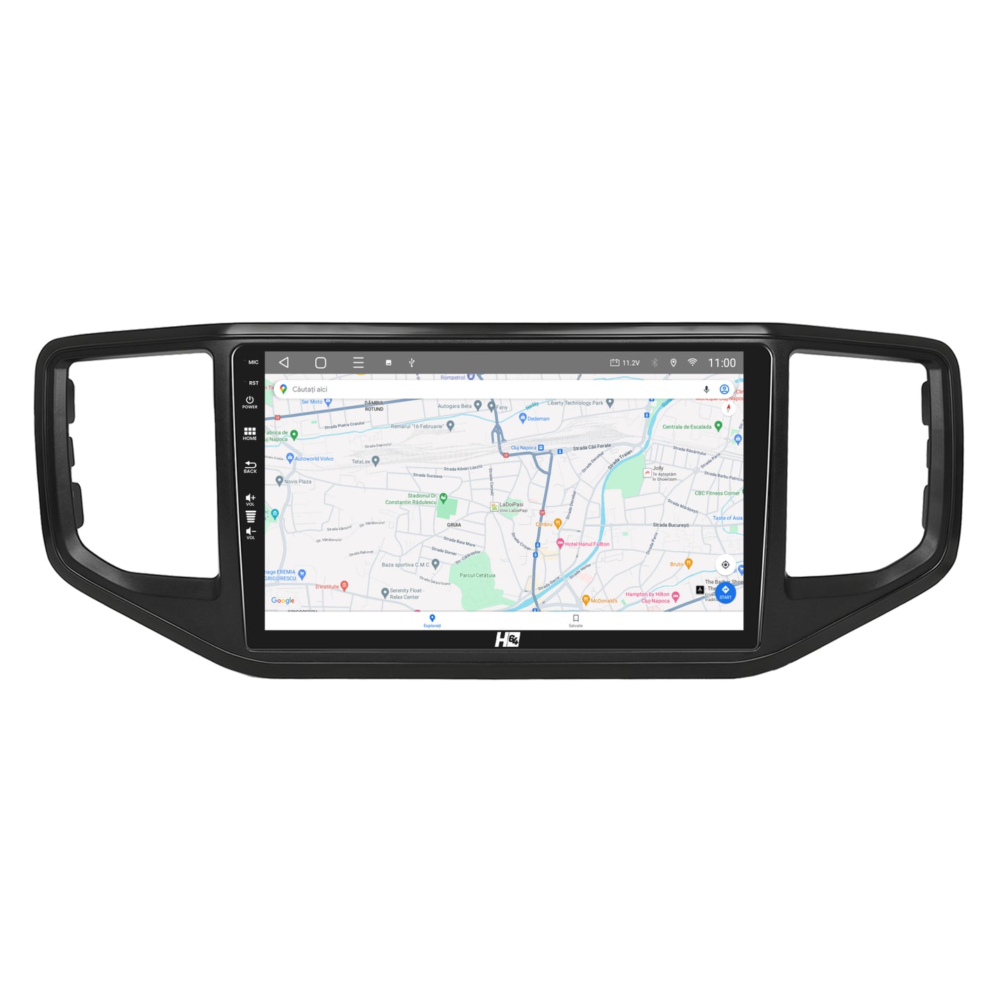 Navigatie HUB64 Volkswagen Amarok (2017-2021), 2GB RAM, Android, GPS, Wi-FI, Carplay, Android Auto, USB, Bluetooth, Radio, Waze, Touchscreen, 9 Inch