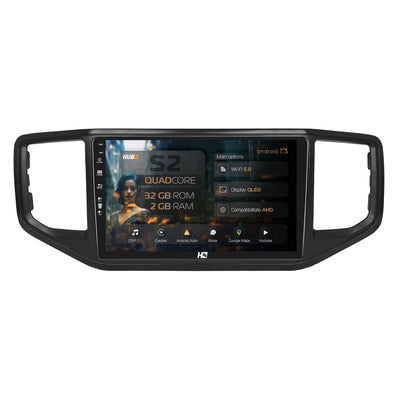 Navigatie HUB64 Volkswagen Amarok (2017-2021), 2GB RAM, Android, GPS, Wi-FI, Carplay, Android Auto, USB, Bluetooth, Radio, Waze, Touchscreen, 9 Inch
