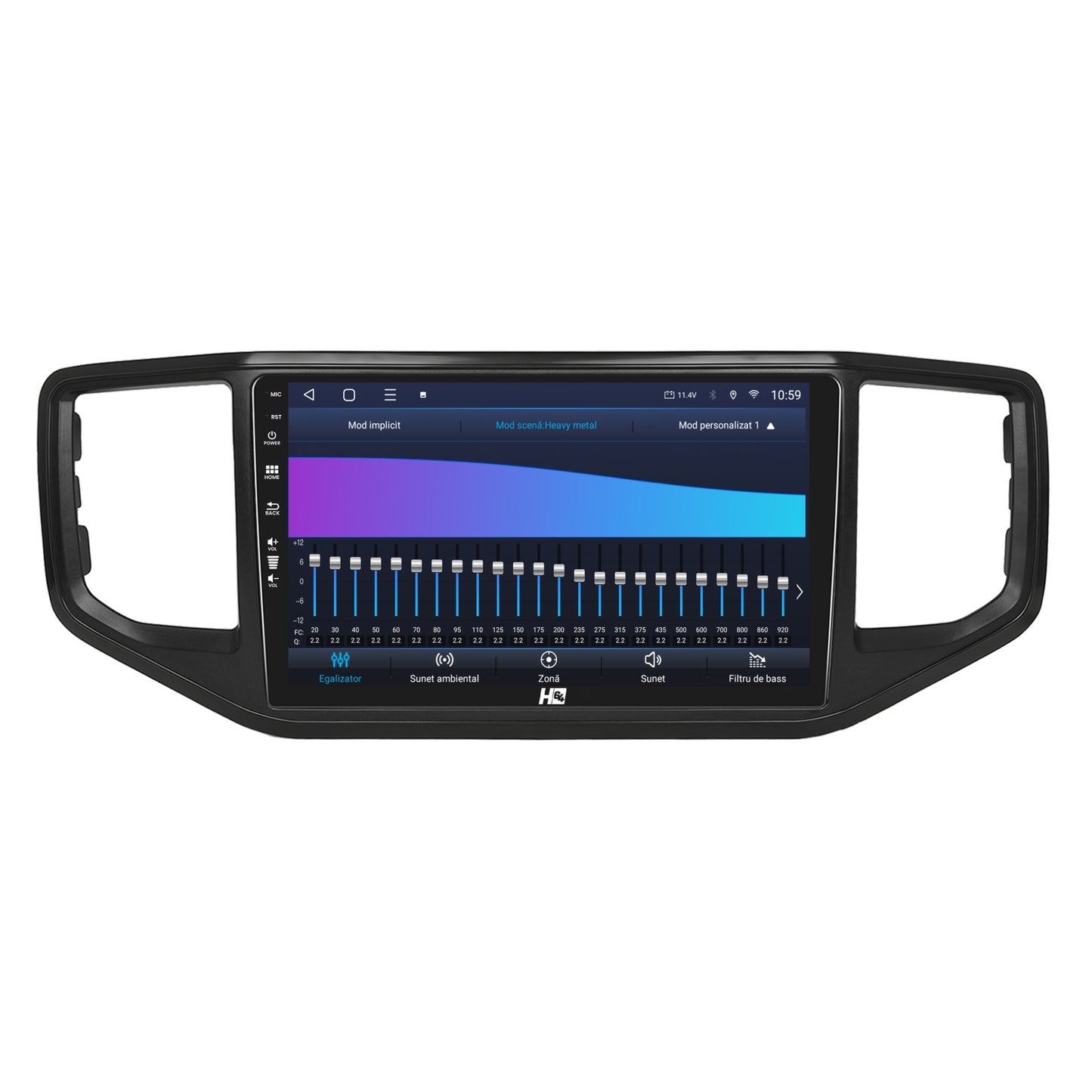 Navigatie HUB64 Volkswagen Amarok (2017-2021), 8GB RAM, Android, Octacore, Slot Sim 4G, DSP, GPS, Wi-FI, Carplay, Android Auto, USB, Bluetooth, Waze, Touchscreen, 9 Inch