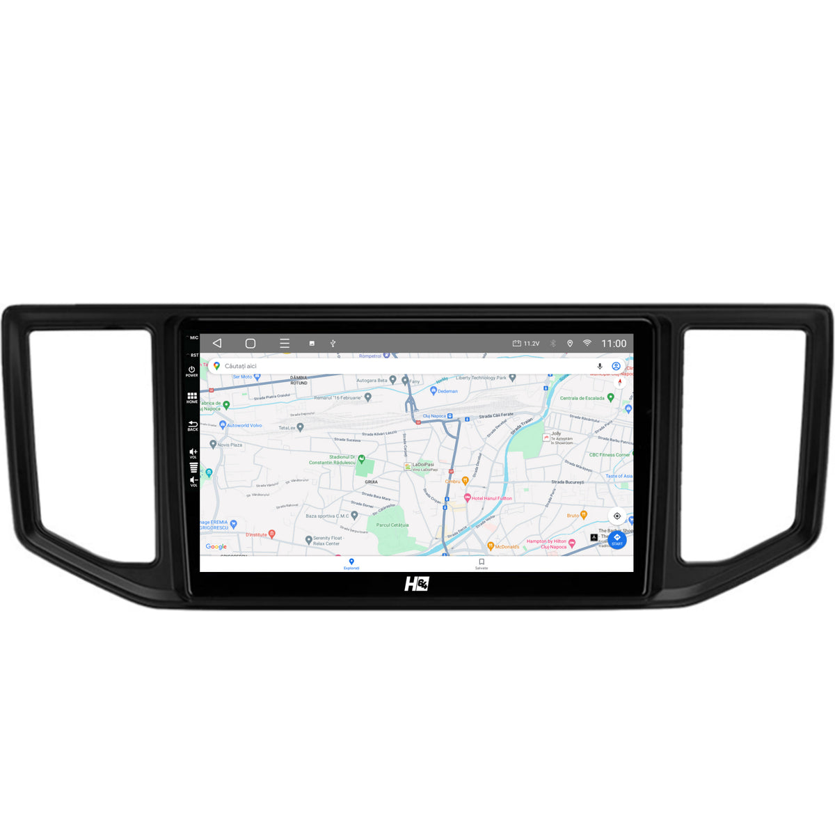 Navigatie HUB64 Volkswagen Crafter (2017+), 6GB RAM, Android, Octacore, Slot Sim 4G, DSP, GPS, Wi-FI, Carplay, Android Auto, USB, Bluetooth, Waze, Touchscreen, 10.1 Inch