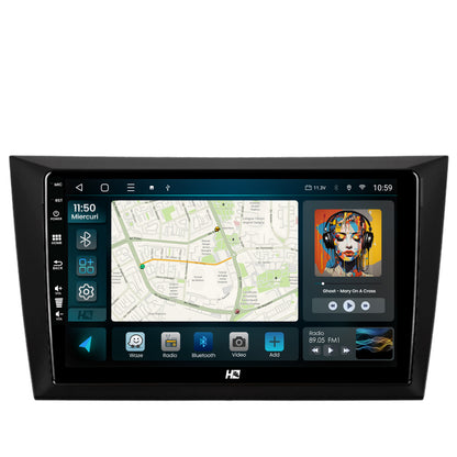 Navigatie HUB64 Volkswagen Golf 6, 2GB RAM, Android, GPS, Wi-FI, Carplay, Android Auto, USB, Bluetooth, Radio, Waze, Touchscreen, 9 inch