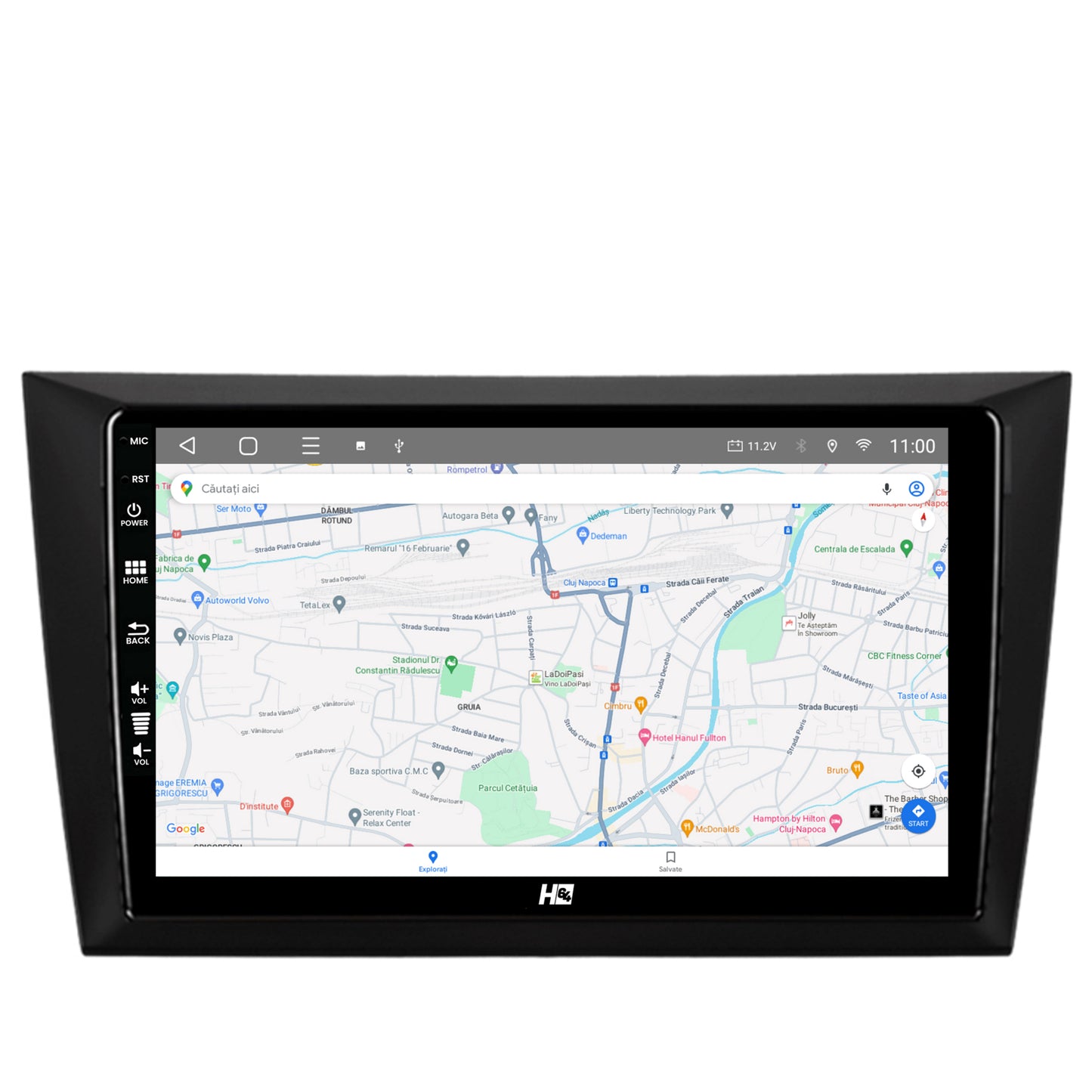 Navigatie HUB64 Volkswagen Golf 6, 4GB RAM, Android, Octacore, Slot Sim 4G, DSP, GPS, Wi-FI, Carplay, Android Auto, USB, Bluetooth, Waze, Touchscreen, 9 inch