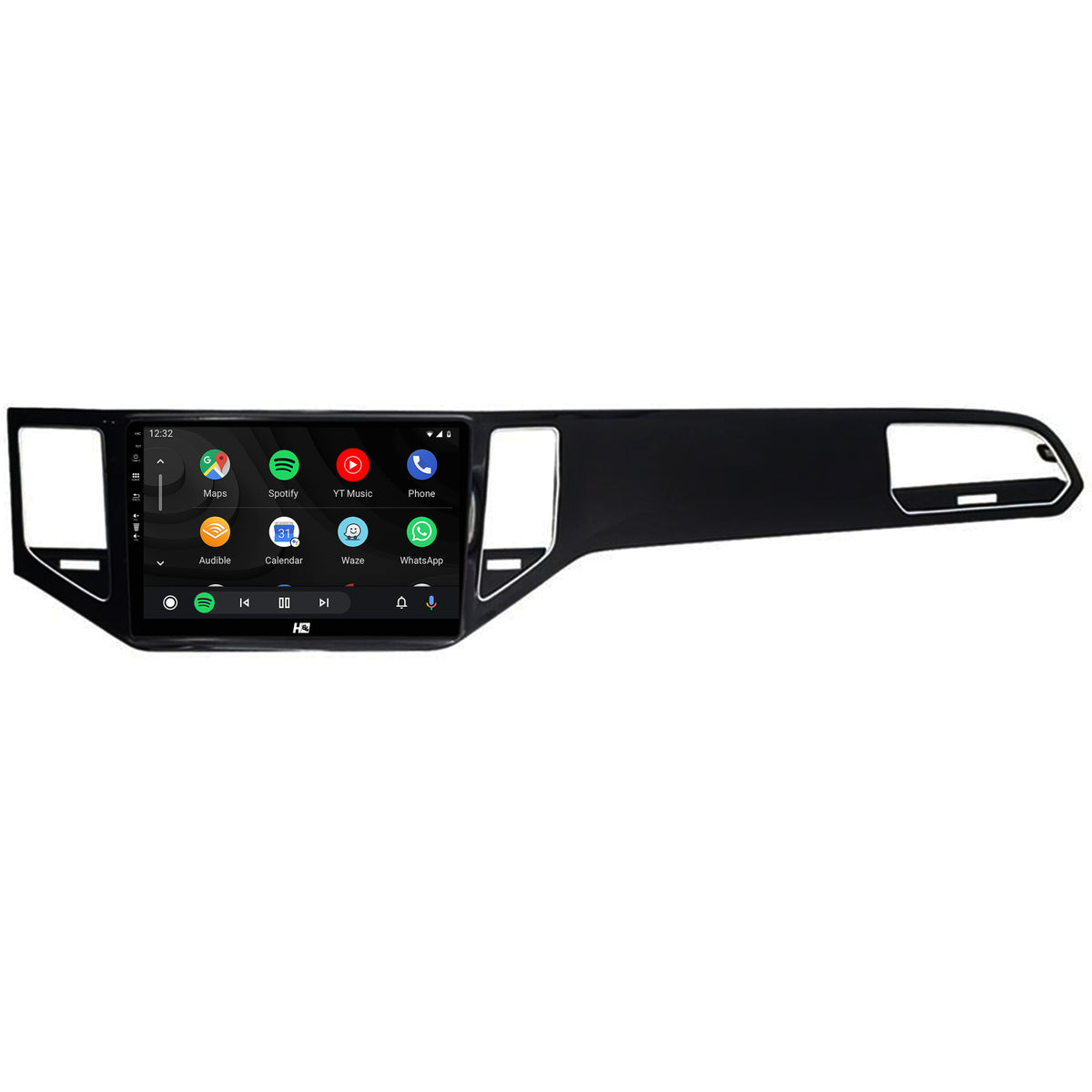 Navigatie HUB64 Golf Sportsvan (2014-2020), 4GB RAM, Android, Quadcore, DSP, GPS, Wi-FI, Carplay, Android Auto, USB, Bluetooth, Waze, Touchscreen, 10.1 inch