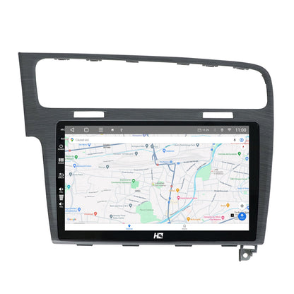 Navigatie HUB64 Volkswagen Golf 7, 4GB RAM, Android, Quadcore, DSP, GPS, Wi-FI, Carplay, Android Auto, USB, Bluetooth, Waze, Touchscreen, 10.1 Inch