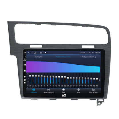Navigatie HUB64 Volkswagen Golf 7, 6GB RAM, Android, Octacore, Slot Sim 4G, DSP, GPS, Wi-FI, Carplay, Android Auto, USB, Bluetooth, Waze, Touchscreen, 10.1 Inch