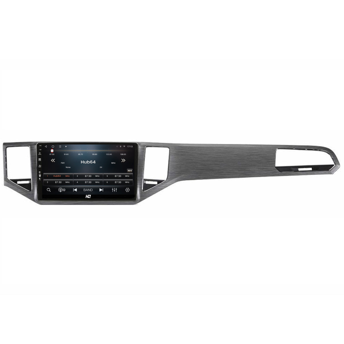 Navigatie HUB64 Volkswagen Golf Sportsvan (2014-2020), 8GB RAM, Android, Octacore, Slot Sim 4G, DSP, GPS, Wi-FI, Carplay, Android Auto, USB, Bluetooth, Waze, Touchscreen, 10.1 Inch