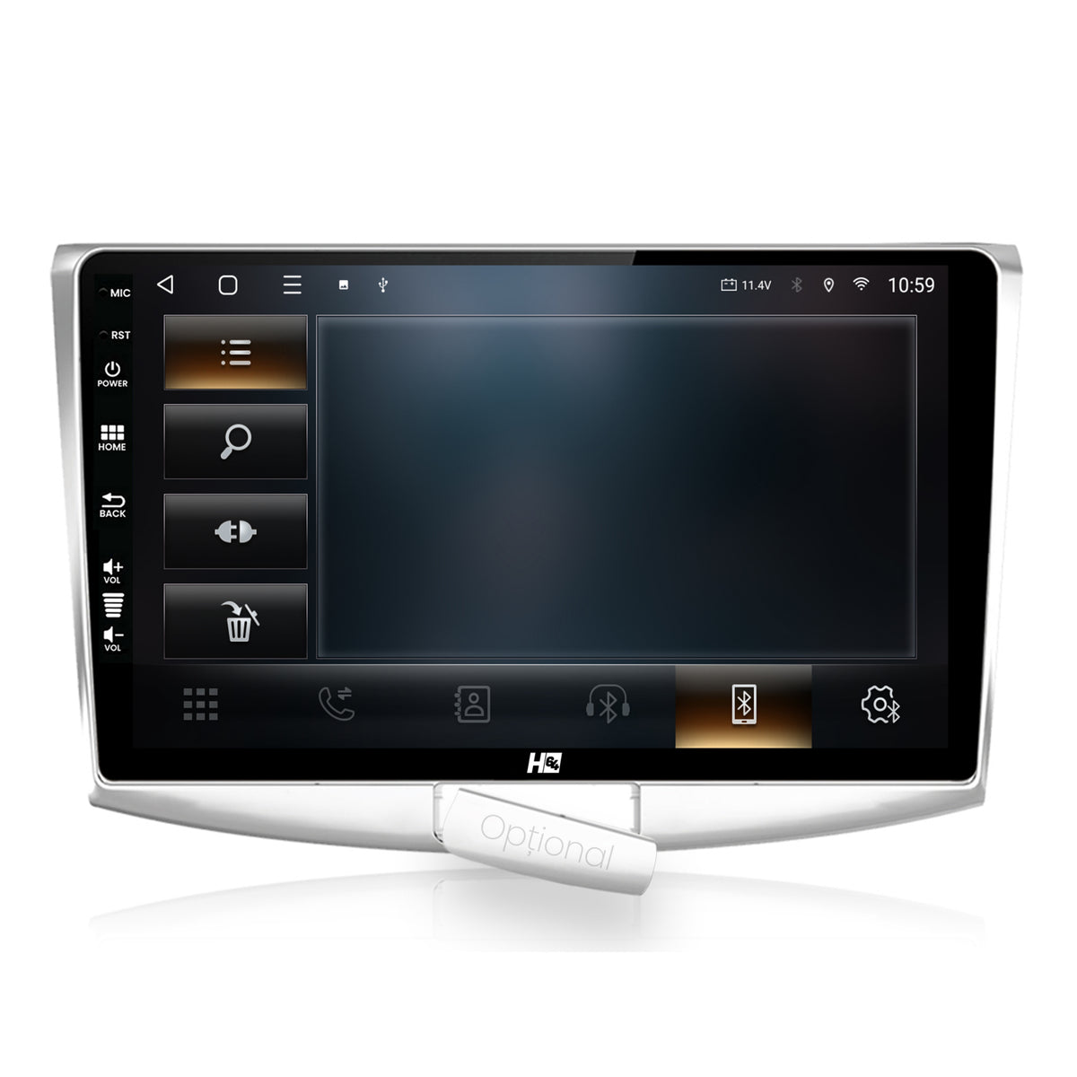 Navigatie HUB64 Volkswagen Passat B6 / B7 / CC, 4GB RAM, Android, Octacore, Slot Sim 4G, DSP, GPS, Wi-FI, Carplay, Android Auto, USB, Bluetooth, Waze, Touchscreen,, 10.1 Inch