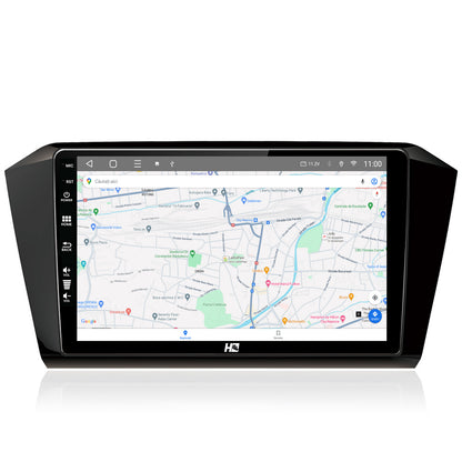 Navigatie HUB64 Volkswagen Passat B8, 6GB RAM, Android, Octacore, Slot Sim 4G, DSP, GPS, Wi-FI, Carplay, Android Auto, USB, Bluetooth, Waze, Touchscreen, 10.1 Inch