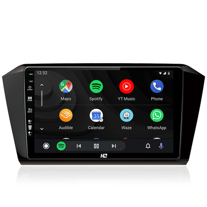 Navigatie HUB64 Volkswagen Passat B8, 8GB RAM, Android, Octacore, Slot Sim 4G, DSP, GPS, Wi-FI, Carplay, Android Auto, USB, Bluetooth, Waze, Touchscreen, 10.1 Inch
