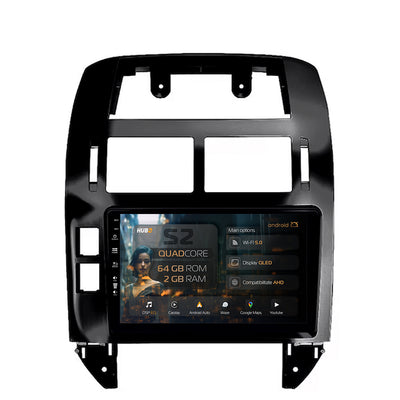 Navigatie HUB64 Volkswagen Polo (2004-2011), 2GB RAM, Android, GPS, Wi-FI, Carplay, Android Auto, USB, Bluetooth, Radio, Waze, Touchscreen, 9 inch