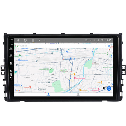 Navigatie HUB64 Volkswagen Polo (2018+), 4GB RAM, Android, Quadcore, DSP, GPS, Wi-FI, Carplay, Android Auto, USB, Bluetooth, Waze, Touchscreen, 9 inch